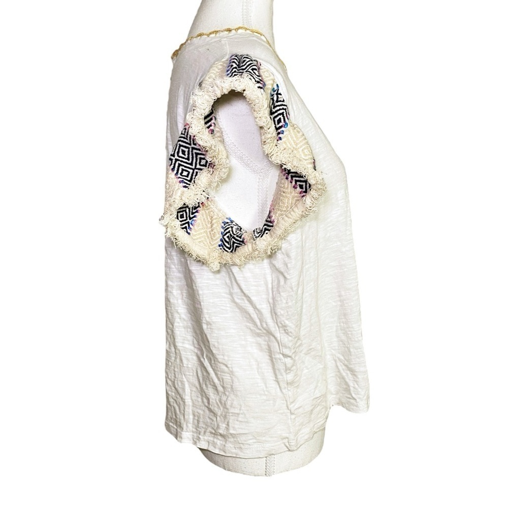 THML Boho Embroidered White Blouse - Picture 3 of 13